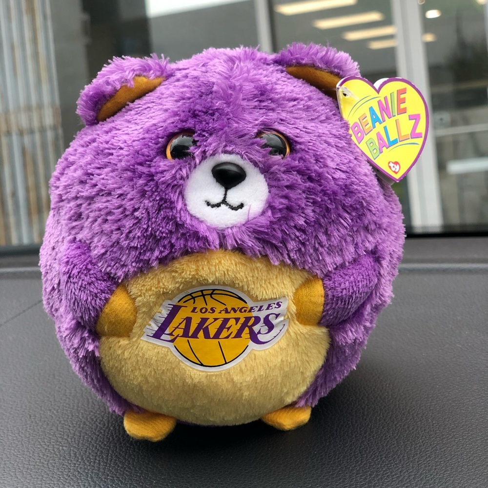 Lakers Beanie Ballz plush